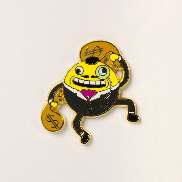 The Charm of Untold Riches Enamel Pin