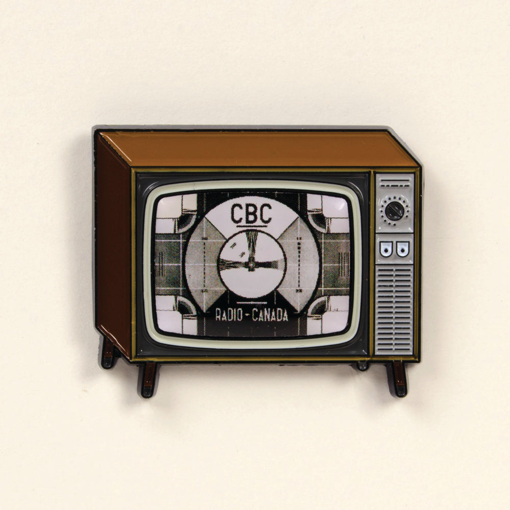 CBC Retro Pin -Test Pattern