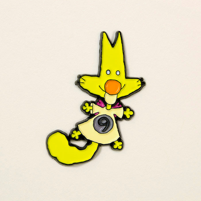 The Cat Came Back - Angel Cat Pin