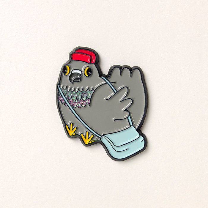 Pigeon - Messenger Bag Pin