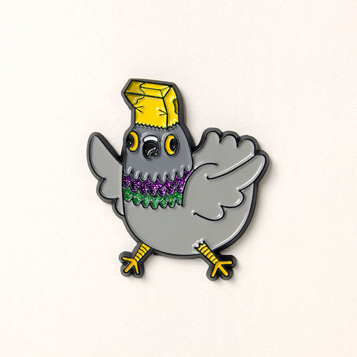 Pigeon - Paper Bag Pin