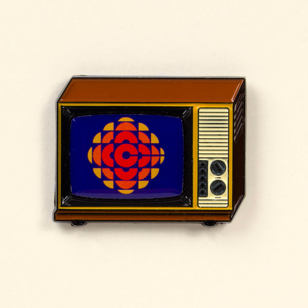 CBC Retro TV Pin - 1974 Logo