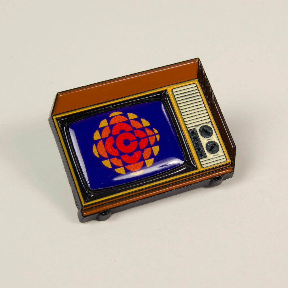 CBC Retro TV Pin - 1974 Logo